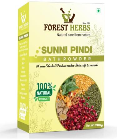 PUB Sunnipindi Herbal Bath Powder Ubtan Body Scrub Face Pack Tan Removal Ancient Ayurvedic Healing Enriched with Numerous Herbs 200Gms