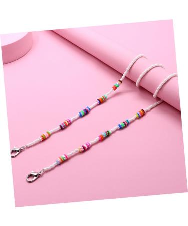 HAPINARY 2pcs Mask Anti-Drop Chain Shot Glasses - Custom Polymer Clay Sunglasses for Kids | International Shipping Available - Buy Online on GoSupps.com