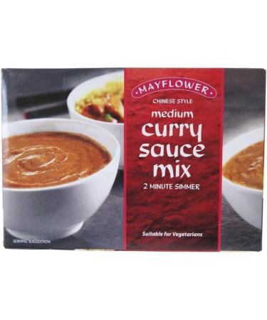 Curry Sauce Bundle Containing Mayflower Chinese Style Medium Sauce 255g x2 & Chinese Style Curry Extra Hot Sauce 255g x2 (4 Pack) - Buy Online on GoSupps.com