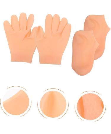 BIUDECO 1 Set Beauty Gloves Socks Comfortable Moisturizing Gloves Dry Hand Moisturizing Gloves for Women Dry Hand Moisturizing Gloves for Lady Moisturizing Gloves for Dry Hand - Buy Online on GoSupps.com