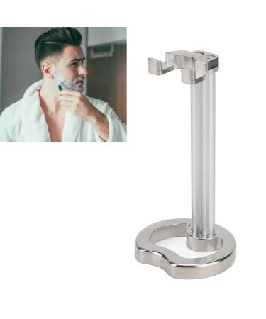 Metal Handwell Razor Stand for Men - Premium Razor Holder & Hairdressing Accessories | Compatible with Most Razors & Brushes - Buy Online on GoSupps.com