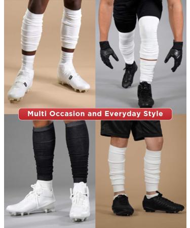 Exxact Sports Royal Blue Calf Compression Sleeves for Men & Boys - 1 Pair Football Leg Sleeves - Buy Online on GoSupps.com