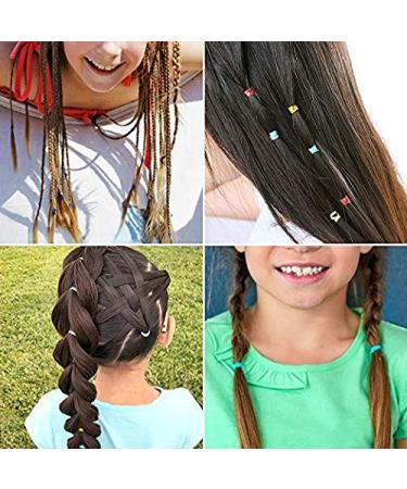 CHY 800-Pack Elastic Hair Ties for Girls - Non-Slip Mini Jelly Bands for Wedding Hairstyles & Braids - Soft & Gentle on Hair - 800 Count (S Jelly) - Buy Online on GoSupps.com