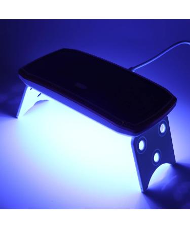 Buy Mini 36W LED Nail Lamp - Foldable & Rapid UV Dryer for Gel Nail Art | DIY Nail Solutions - Buy Online on GoSupps.com