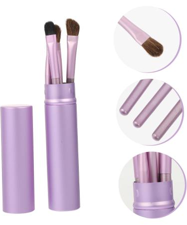 Healeved 10 Pcs Horsehair Eyeshadow Brush Eyeshadow Brush Travel Makeup Brush Purple Nylon Wool - Buy Online on GoSupps.com
