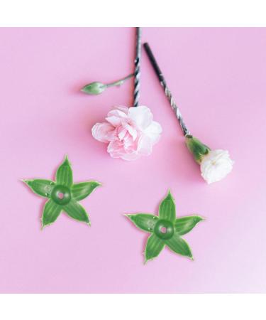 STOBOK 120pcs Artificial Flower Cups - Silk & Plastic Sepals for DIY Floral Wedding Decor - Buy Online on GoSupps.com