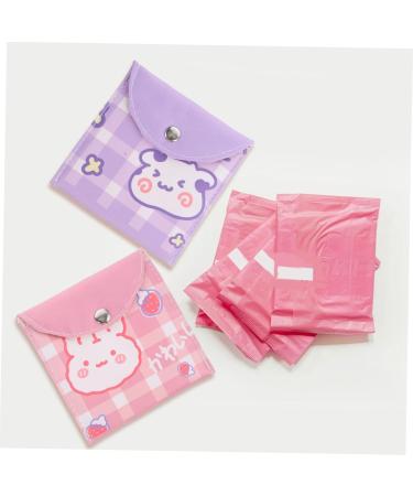 Buy BUIFULSIC 2-Style Pocket Period Bag for Women | High Capacity Menstrual Pad Container & Multi-Purpose Small Bag - Buy Online on GoSupps.com