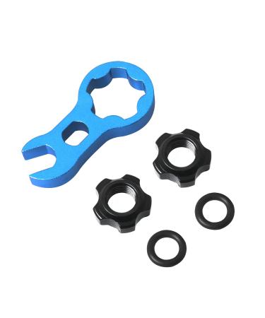 ZZHXSM Bike Vacuum Tyre Valve Repairing Wrench Tools Presta Inner Tube Spool Wrench Tool Kit for MTB, Road Bicycle Accessories