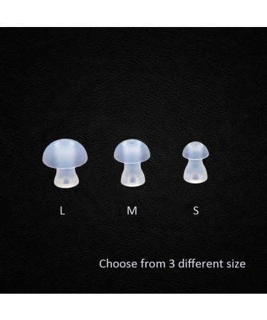 (6pcs/lot) Silicone Ear Tips for BTE ITE Hearing Aids - Small 8mm - Pack of 6 - Buy Online on GoSupps.com