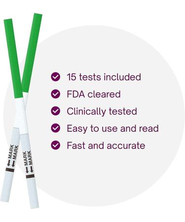 Natural Cycles Ovulation Tests - 99% Accurate LH Detection in Minutes | 15 Tests - Buy Online on GoSupps.com