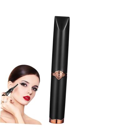 Healeved 1Set Electric Eyelash Curler USB Charging Eyelash Curler for Women (Black)