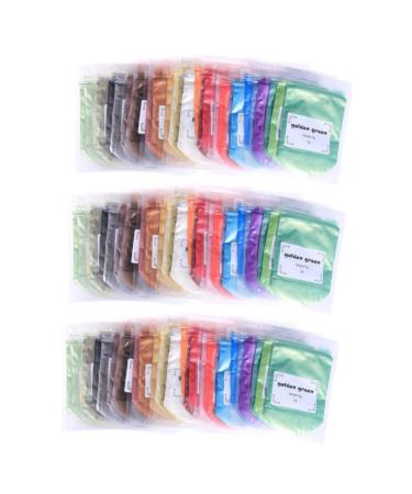 Operitacx 90 Pcs Makeup Brush Powder Makeup Resin Pigment Mica Pigment Mica Powder Pigment Powder Manicure As Shownx3pcs mediumx3pcs