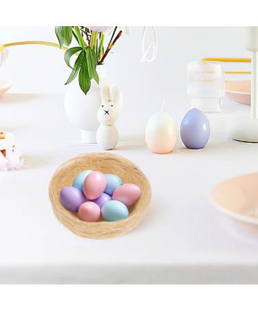 Sosoport 10Pcs Simulation Bird Nest Artificial Bird Nest Bird Houses Garden Nature Art Craft Decoration - Buy Online on GoSupps.com