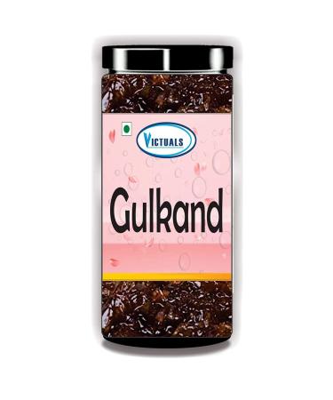 Victuals Natural Gulkand 500g | Rose Petal Jam 500g Jar Pack | Gulkand_Packing May Vary