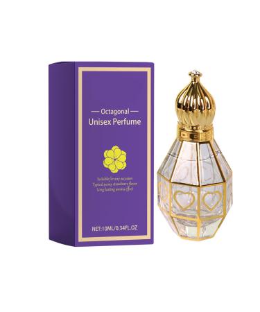 Perfumes for Women Octagon House Unisex Perfume Energetic Hypoallergenic Eau De Parfum Flower Beauty Products Suitable for Date Perfume Gift for Women 10ml One Size Purple