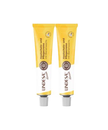 Lindesa care cream with beeswax | Hand cream skin protection cream hand care | Metal tube 50ml (2)