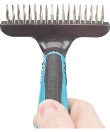 Trixie Metal Curry Comb for Long Hair - 10x15 cm | International Shipping Available - Buy Online on GoSupps.com