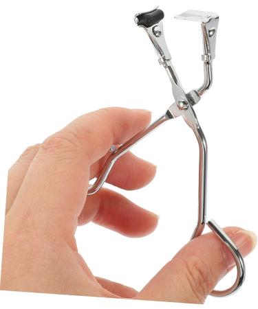 Housoutil Fake Eyelash Curler Partial Eyelash Curler Splitter Travel Make up Stainless Steel Mini Hair Curler - Buy Online on GoSupps.com