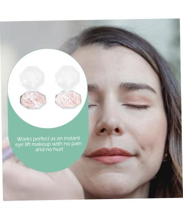 POPETPOP 200 Pairs Double Eyelid Sticker Double Sidestick Tape Eyeliner Tapes Stickers Eye Makeup Tool Tape Double Sided Beauty Supplies Double Sided Boobtape Mesh Invisible Cosmetics - Buy Online on GoSupps.com