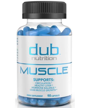 Dub Nutrition - Muscle Supplement - Milk Thistle Beta Alanine Acai Vitamins B6 and C - Supports Recovery Strength and Wellness - 90 Capsules