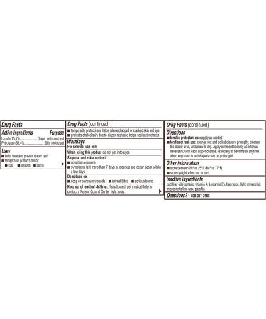 A&D Diaper Rash Ointment & Skin Protectant Original 16 oz (Pack of 4) - Best Deal! - Buy Online on GoSupps.com