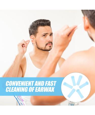 Hemoton Earwax Cleaner Tips 6 Pack Visible Ear Wax Removal Tools Soft Silicone No Irritation - Buy Online on GoSupps.com