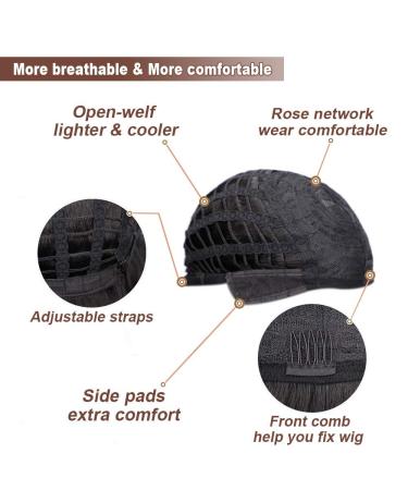 Shop Porsmeer Afro Wig for Women | Natural Full Fluffy Kinky Curly Bob Wig | 14 Inch Curly Synthetic Wig for Party & Daily Wear | Black Mix Copper Red - Buy Online on GoSupps.com