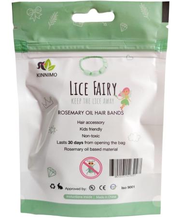 Kinnimo Lice Fairy Hair Band - Pink Hair Accessory with Rosemary Oil | Clinically Tested for Head Lice Protection - Buy Online on GoSupps.com