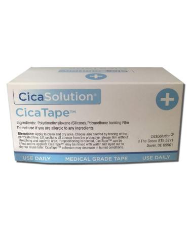 CicaTape Soft Silicone Medical Tape 1.6 x 180 - Gentle Adhesive Skin-Friendly Tape - Buy Online on GoSupps.com