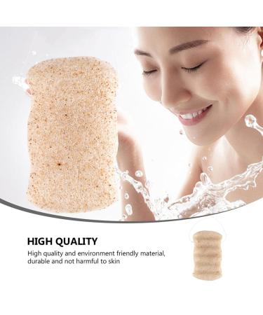 Buy Healifty Konjac Sponges - Natural Bath & Facial Exfoliator Pads for Kids Women & Men - Eco-Friendly Shower Scrubber - Buy Online on GoSupps.com