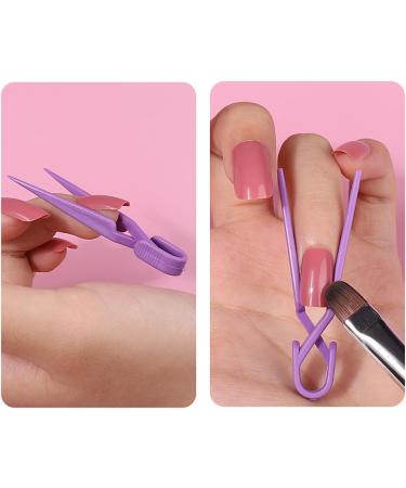  Sghtil Nail Polish Finger Protector Nail Polish Protector for Fingers | Professional Nail Polish Art Clip | 10X Nail Polishing Art Clip Protector - Buy Online on GoSupps.com