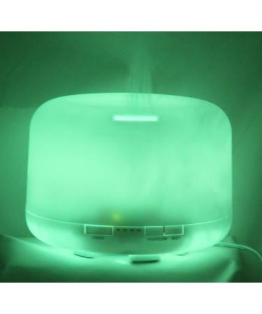 All White LED 7 Color Auto Change Essential Oil Aromatherapy Diffuser - 500ml | Best International Shipping - Buy Online on GoSupps.com