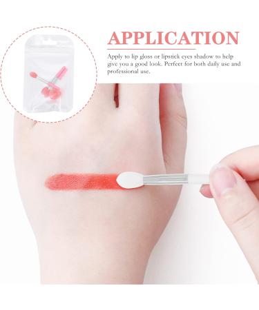Minkissy Makeup Set 2 Sets Silicone Lip Lipstick Lip Gloss Wands Applicator Lip Masks Sticks Eyeshadow Makeup with Covers for Lips Oil Cosmetic Lip Balm Set - Buy Online on GoSupps.com
