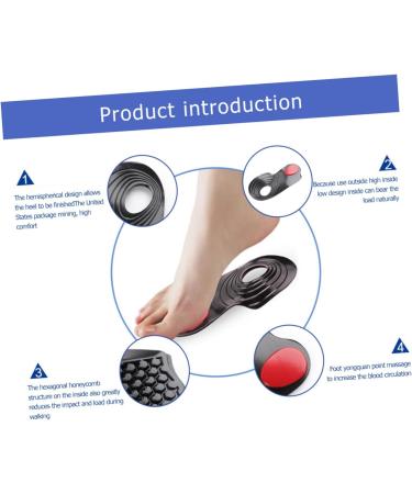 FRCOLOR 3 Pairs High Heel Pads - Women s Foot Correction Insoles for Comfort & Support - Buy Online on GoSupps.com