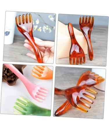 Beavorty 8 STK Head Massager & Hair Comb | Stone Face Massage Device for Circulation - Shop Internationally! - Buy Online on GoSupps.com