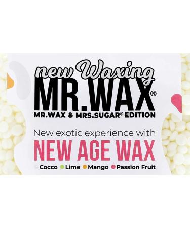 Mr. Wax New Age Waxing Pearls - Hot Wax for Eyebrows Armpits Intimate Areas Legs & Face - International Shipping Available - Buy Online on GoSupps.com