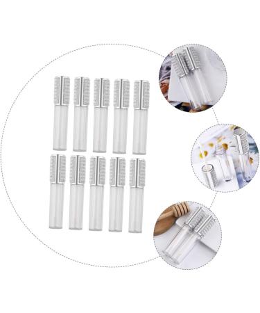 TEHAUX Lot de 10 Tubes de Gloss Vides Rechargeables 5 Ml Flacons de Gloss Compacts en Plastique Transparent Design D tachable pour Cosm tiques pour Maquillage Portable et DIY - Buy Online on GoSupps.com