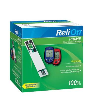 Reli On Blood Glucose Test Strips 100 count (100)