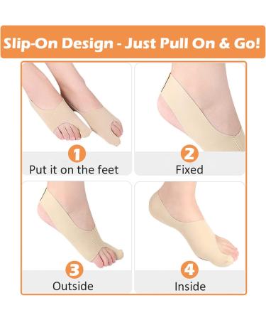 Kiyoki Bunion Corrector Kit for Small Shoe Sizes - Pain Relief Toe Separator Socks for Women & Men - Orthopedic Bunion Protectors Sleeves - Size Small: Women's 5-7 US, Men's 4-6 US - Buy Online on GoSupps.com