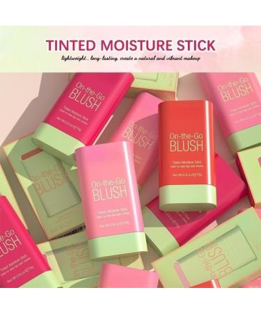 Kayswang Blush Stick 2-in-1 Cheek and Lip Tinted Moisture Stick Multi-Use Makeup Shadow Lips Cheek Blusher Creamy Makeup Long Lasting Natural Nude Makeup for All Skin (3PC) - Buy Online on GoSupps.com