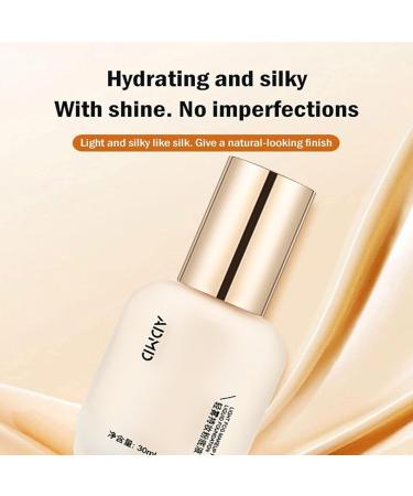 ADMD Liquid Foundation Moisturizing Foundation Vodo Oil Control Matte Foundation Uodo Liquid Foundation Hydrating Waterproof And Light Long Lasting Foundation 1.05 oz (Natural 2pcs) - Buy Online on GoSupps.com