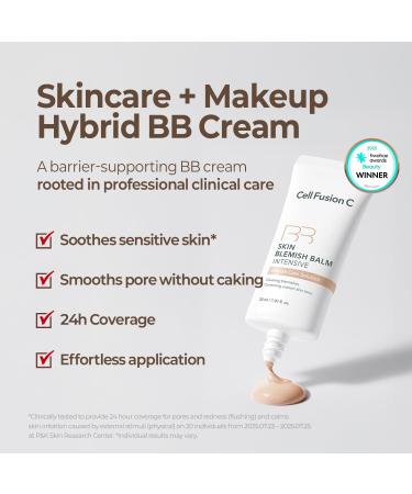 Cell Fusion C Skin Blemish Balm No.23 Signature Beige - Light/Medium with Neutral Undertone, 24h Coverage with Natural Finish, Tinted Moisutrizer for Face, 1.01 fl.oz. No.23 1.01 Fl Oz (Pack of 1) - Buy Online on GoSupps.com