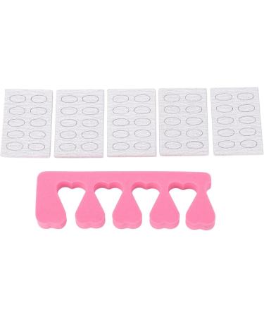 Cuticle Pusher Set Dead Skin Removal Nail Polisher Finger Divider Stainless Steel Set for Home Nail Salon - Buy Online on GoSupps.com