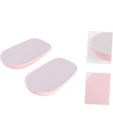 NOLITOY Heightening Insoles - Breathable Gel Shoe Inserts for Men - Invisible Elevator Heel Support Pads - Increase Height Comfortably with Pink Plant Heel Cups - Buy Online on GoSupps.com