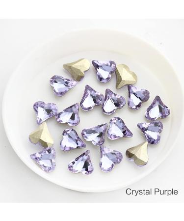 FEIlei 20Pcs Colorful Nails Charms Rhinestones Diamond Nail Art Crafts Nail Rhinestones - Buy Online on GoSupps.com