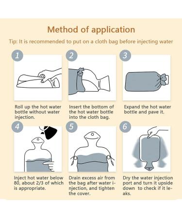 Premium Hot Water Bottle with Soft Cover - 0.5L Natural Rubber Heat Bottle for Kids - Safe & Durable - Koala Gray - Great Gift Idea - Buy Online on GoSupps.com