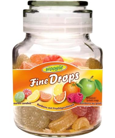 Mother's Day's Gift - Mixed Fruit Selection Candies Jar Fruit Candies Gift1 X 300g Sweet Gift - Buy Online on GoSupps.com