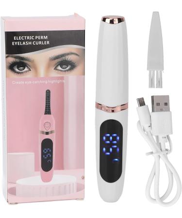 Heated Eyelash Curler Electric Eyelash Curler Handheld USB Charging Intelligent Temperature Control Electric Heating Eyelash Curler for Women Girls Quick Heating Curling (OKJHFDNBRF-12) OKJHFDew6u02sm9f-12 - Buy Online on GoSupps.com