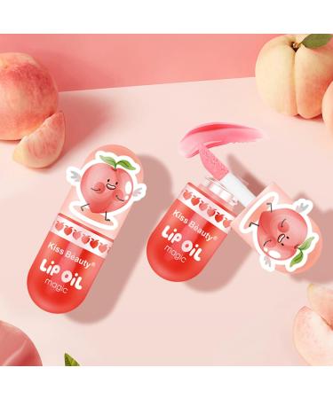 Peach Essence Color Changing Lip Balm Set for Teen Girls - 3 Pack Waterproof Lip Stain Kit (Set A) - Buy Online on GoSupps.com