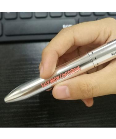 Eyebrow Contour Pen 4 in 1 Long Lasting Rotate Defining Highlighting Brow Pencil Blonde 1# Blonde - Buy Online on GoSupps.com